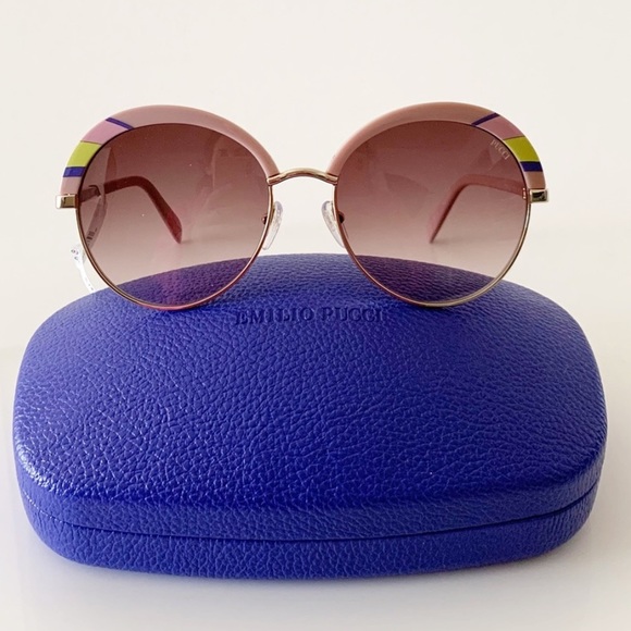 ♥️… Emilio Pucci Sunglasses, New - Picture 1 of 3